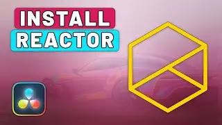 How to INSTALL REACTOR Plugins Davinci Resolve