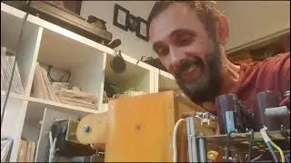 GI7B Amplifier - Making New Valve Housing Mounts.