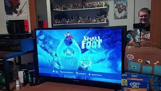 Меню пошагового руководства по игре SmallFoot DVD 2018 года❄️🌨🥾🦶