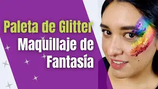 Paleta de Glitter | Maquillaje de Fantasía | Pintacaritas | Glitter Bar