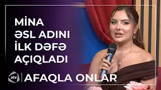 Mina kimi məşhurlaşan müğənninin əsl adı GÖRÜN NƏ İMİŞ / Afaqla Onlar