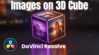 Create 3D Photo Cubes in DaVinci Resolve | BEGGINERS Tutorial 2025