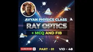 RAYOPTICS  #PU2 #mcq #FIB#karnataka PUboard #physics question bank #detailedexplanation-01