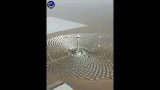 Concentrated Solar Power Plant🤨🤯❓ #factlist #facts #shortsvideo