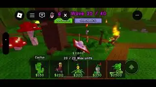 Garden tower defense❤️❤️❤️❤️❤️❤️#kingvon #roblox #2026 
