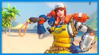 🎮 Overwatch | Brigitte Feskarn | Animated Desktop Wallpaper 4K 60fps 🎮