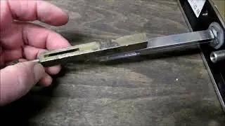 ABUS Schutzbeschlag Dr&uuml;ckerstift 10 mm Vierkant verl&auml;ngern auf 150 mm Video 2000 Schlosserei Oldorf