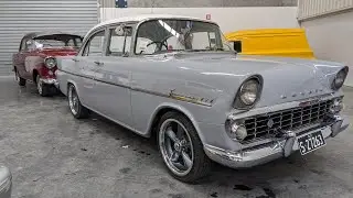 Old Holden Duo EK and FE - QLD - October Classic Cars and Bikes