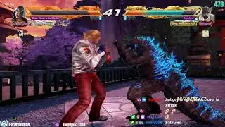 Godzilla is broken in Tekken 7