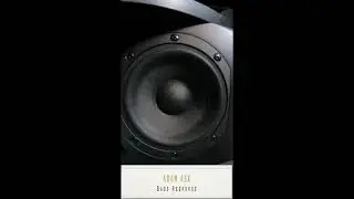 Adam A3X Studio Monitor Bass Response. #Shorts