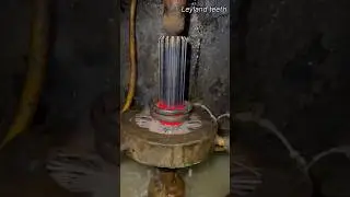 Leyland teeth induction#shorts#ytshorts#cnc#lathe#machine#contact no.9971059298