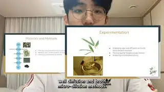 Exploring the Antimicrobial Potential of Sasa quelpaertensis Extract: Jinho Kim (NLCS Jeju)