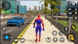 Spider Robot Hero Car Games - Android Gameplay #2