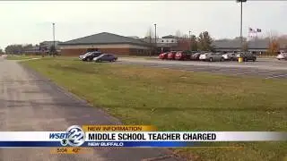 Middle school teacher charged in New Buffalo