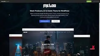 Meloo - Music Producers, DJ and Events Theme for WordPress      Al Ha