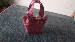 || Easy Mini Cute Shopping Bag 🛍 From Gilliter Sheet || 