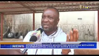 Sports fans want Eguavoen retained as substantial Coach of Super Eagles
