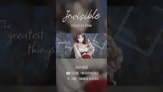 Invisible - cover by Esme | Pre-Order สินค้าวันเกิดของเอสเม่ได้ที่ลิ้งค์ใต้คลิปเลยนะค้าบ