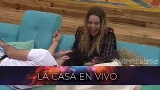 Madrugada 17/08 - Pato y Yasmila en el sofa Gran Hermano 2016