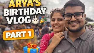 Arya ke Birthday ki Shopping 🎁❤️ | Part 1 | Couple Vlog | Mr & Mrs Shukla Vlogs