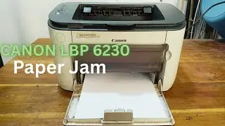 Проблема с замятием бумаги на принтере Canon LBP6230