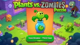 Plants vs. Zombies - Puzzle - Vase Breaker - Third Vase (God Mode)