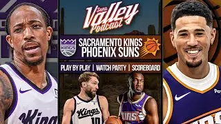 Sacramento Kings at Phoenix Suns | LIVE Reaction | Scoreboard | Play By Play | Postgame Show