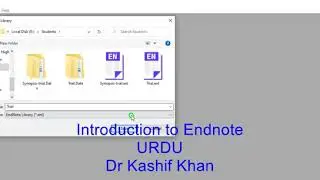 Introduction to Endnote -Urdu
