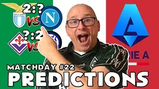 2023/24 - SERIE A PREDICTIONS - MATCHDAY #22
