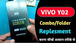Vivo Y02 Display Replacement | Vivo Y02 Combo Change Kaise Kare #mobilerepair #viral 