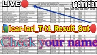 Icar Iari technician term 1 result date / Icar Iari result 2022 / Icar Iari result news today /#Icar