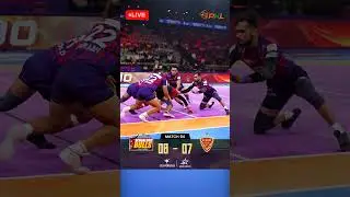 Dabang Delhi K.C.'s tackle vs Bengaluru Bulls in Match 94 #PKL12 | Pro Kabaddi League #shorts