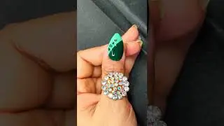 Begginers friendly easy nail art design 🤩 #nailarttutorial #postviralシ #nails #nailpolish #nailart