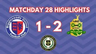 HIGHLIGHTS SSPFL Biggleswade United 1-2 Harpenden Town | Matchday 28 | 24/25 Season