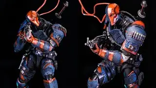 New Dc Comics Deathstroke action figure Lpzz in hand images by Agent Gomez 