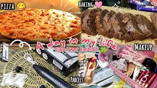 A Day In My Life as a *Gap Year* Student | Baking, Unboxing, chitchat and lots of food n more