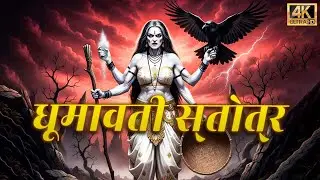 धूमावती स्तोत्रम् | Dhumavati Ashtakam | Navratri Special | Powerful Mahavidya Mantra | Dhumavati🖤💀