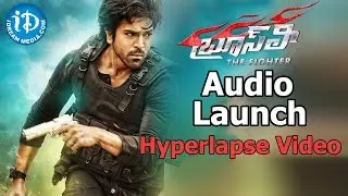 Ram Charan Bruce Lee Fever - Audio Launch Hyperlapse Video