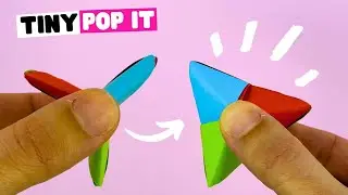 How to make origami cool.Origami Pop It.Easy pop it