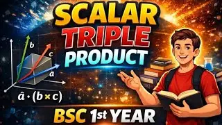 Scalar Triple Product BSC 1ST SEMESTER 