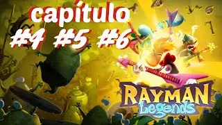 Rayman Legends_ #4 #5 #6 junto: gameplay PT-BR! campanha completos @souza0136 