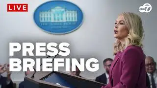 🔴LIVE: WHITE HOUSE PRESS BRIEFING WITH KAROLINE LEAVITT