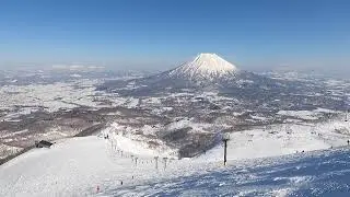 2023/3/5 ニセコHANAZONOリゾート。大迫力！一番上から一番下まで一気に滑ってみました。