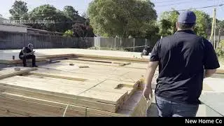 New Home Construction:  Foundation in San Mateo by Done Right Builders & Remodeling