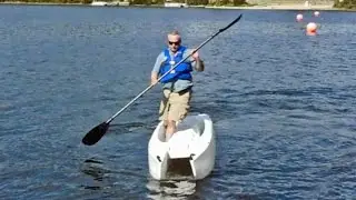 The World's Most Stable Kayak: The W720 Catamaran Kayak-Skiff from Wavewalk