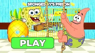 SPONGEBOB BIG GUY PANTS OK PRISON RUN! (OBBY) - Patrick Escapes SpongeBob! | Goat Gaming