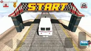 Impossible Ambulance Stunt Simulator / Ambulance Driver / Android Gameplay Video #4