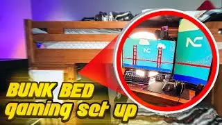 My 2022 Bunk Bed Gaming Setup