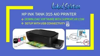 HP InkTank 310 | 315 | 318 Download Driver and Install full Process