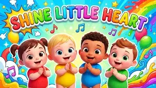 Shine, Little Heart 🌈 | Motivational Kids Poem | Feel Good Rhyme